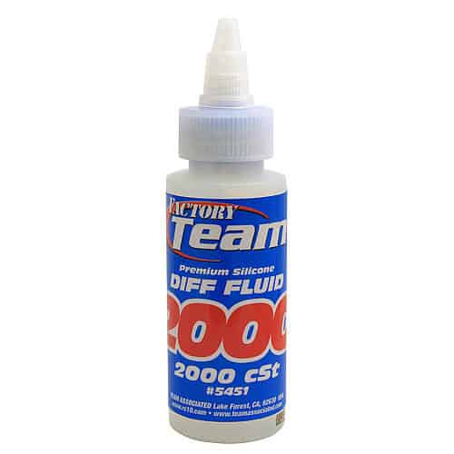 Silicone Diff Fluid 2000cSt, for gear diffs