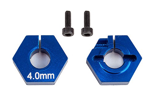 RC10B6.2 Clamping Wheel Hexes 4mm