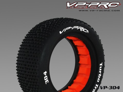 1/10 Turbo Trax 4WD Electric front tyre – w/closed cell insert – super soft