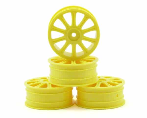 JConcepts Rulux Associated B44 Front Wheel (4) (Yellow)