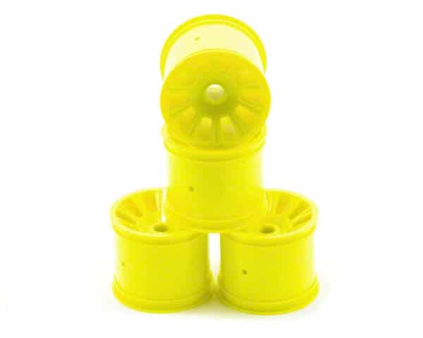 JConcepts Rulux Rear Wheel (4) (RC10T4/GT2) (Yellow)