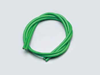 Fluorescence Silicon Wire 12GA Green