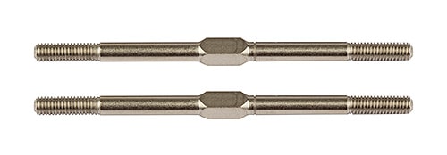 Turnbuckles, 3×58 mm/2.28 in, steel