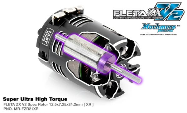 FLETA ZX V2 17.5T ER Spec Brushless Motor w/21XR