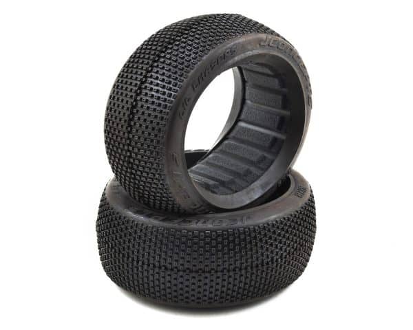 JConcepts LiL Chasers 1/8th Buggy Tires (2) – BLUE