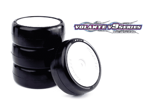 VOLANTE V9X 36R 1/10 TC Rubber Tire Pre-glued 4pcs