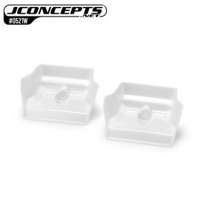 Injection Molded Front Wing - Team Associated RC8B4.1 | RC8B4.1e - White