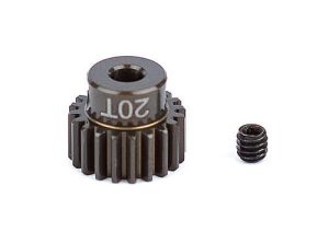 FT Aluminum Pinion Gear, 20T 48P, 1/8 shaft