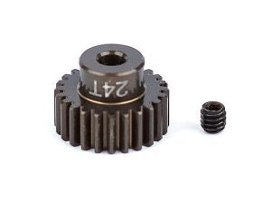 FT Aluminum Pinion Gear, 24T 48P, 1/8 shaft
