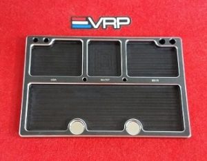 VRP CNC Medium Parts Tray 120mm x 80mm (Black) w/ Storage Pouch