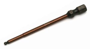 1/4" Ball Driver Bit, 3/32"