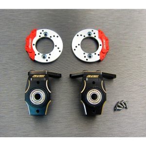 Enduro brass heavy knuckle full set (with scale brake rotor & caliper set)