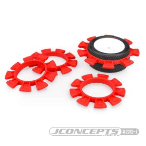 SATELLITE TIRE RUBBER BANDS - RED