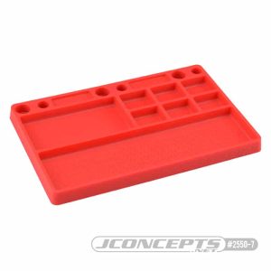JCONCEPTS PARTS TRAY - RED