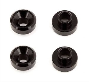 Servo Washers, black aluminum