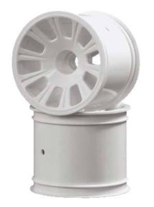 JCONCEPTS RULUX RC10T4/GT2 FRONT WHEEL (WHITE) (4)