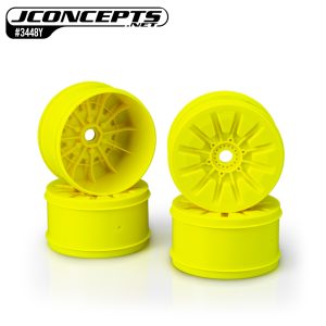 Pioneer - 1:8th Truck Wheel, 4.0" - Yellow