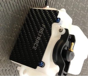 Fast Race Japan Carbon Fiber Fuel Tank Guard ( For Associated RC8)
