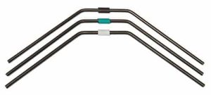 RC8B3 FT Front Anti-roll Bars, 2.6-2.8mm