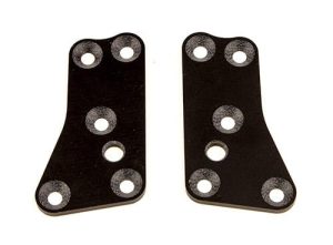 RC8B3.2 FT Upper Suspension Arm Inserts, G10, Front Upper, 2.0 mm
