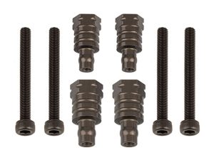 RC8B4 FT Shock Bushings, 14mm & 17mm, aluminum