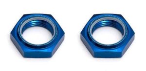 FT Nyloc Blue Wheel Hex Nut