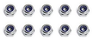 Locknuts, M2.5x0.4, Shock Piston, silver