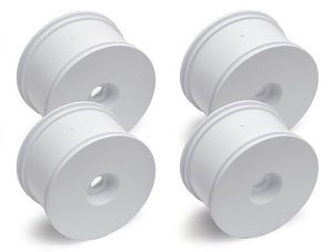LPR Truggy Wheels, white