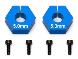 Factory Team Clamping Wheel Hexes, 5.0mm