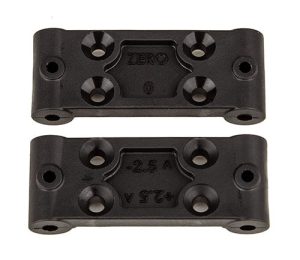 RC10B6.4 Front Bulkhead Set, 0 and 2.5 deg.