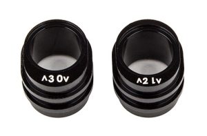 RC10B74.2 FT Rear Gearbox Pinion Height Inserts, machined