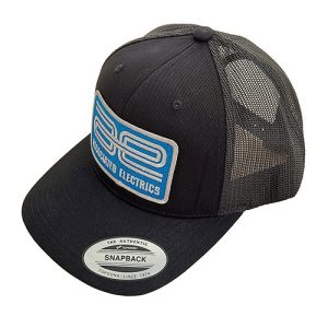 Associated Electrics Logo Trucker Hat, curved bill, black