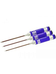 120991 Ball Driver Hex Wrench Set 2.0, 2.5 & 3.0 X 120MM - 3-Teilig.