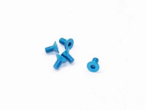 Alu Screw Allen Countersunk M3X6 Blue