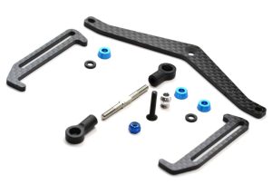 B6 BATTERY CUP & STRAP SET, CARBON FIBER- B6 / B6D