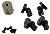 Aluminum Magnetic Body Mount Set for 1/10 Drifting Cars B Type