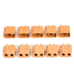 XT60 Male & Female Plug 5 pair/bag (10pcs)