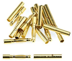 2.0mm Gold Plated Banana Plug Male&Female 5 pair/bag (10pcs)