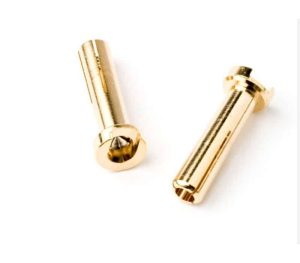5.0mm Bullet Plug (flat Type) 10 pcs/bag (10pcs)