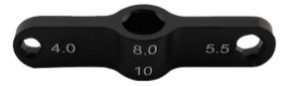 Combo Thumb Wrench 1pc Nut4.0/5.0/8.0/10