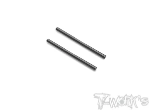 DLC coated Front & Rear Lower/ Front Upper Arm Shaft 66.5MM ( Team Associated RC8 B4/B3.2) 2pcs.