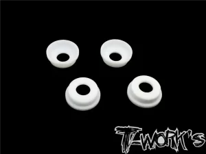 Front Upright Adjust Nut Teflon Spacers ( For Team Associated RC8 B3.1/B3.2/T3.2/T3.2E ) 4pcs