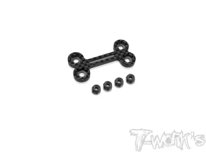 Graphite Wing Mount One Piece Adapter ( For Team Associated RC8 B4 )