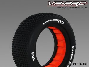 1/10 Turbo Trax 4WD Electric front tyre - w/closed cell insert - super soft