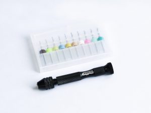 1.1 ~ 2.0mm Precision Shock Piston Drill Bit / Hand Drill set