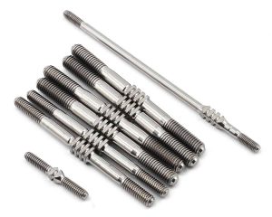 TLR 8IGHT 4.0, FIN TITANIUM TURNBUCKLE SET