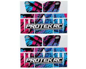 ProTek RC JConcepts 1/8 Razor Wing Wraps (Hectic) (2)