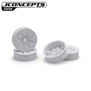 Pioneer – B7.1 | YZ2 | XB2 | LD3 | 22X, 2.2" 2wd Buggy Slim Front Wheel – White